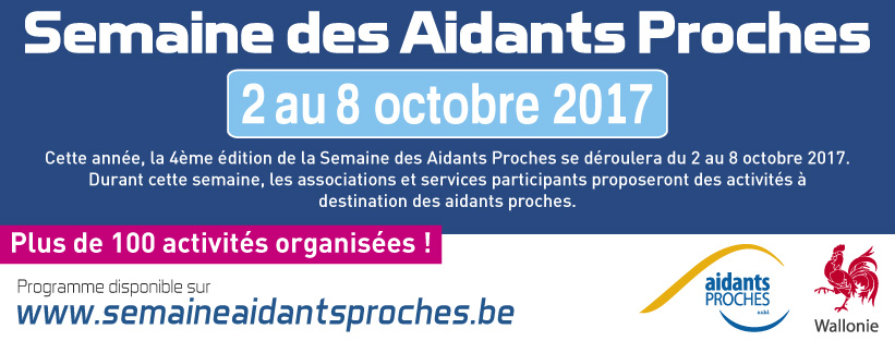 Semaine des aidants proches 2017